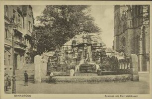 Osnabrück - Brunnen am Herrenteichswall