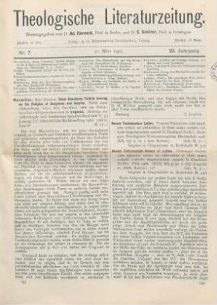 193-196 [Rezension] Nestle, Eberhard (Ed.), Novum Testamentum Graece et Latine