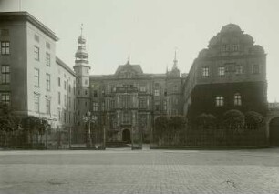 Dessau, Residenzschloss : Dessau. Residenzschloss. Ansicht von Norden