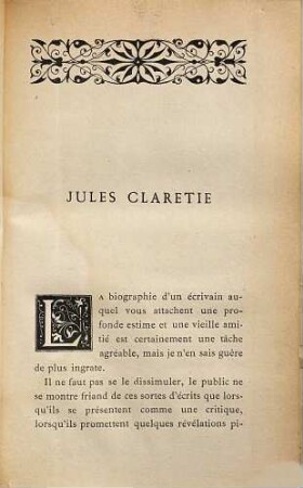 Jules Claretie : Par G. de Cherville