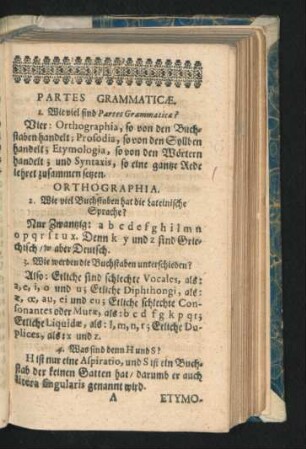 Orthographia.