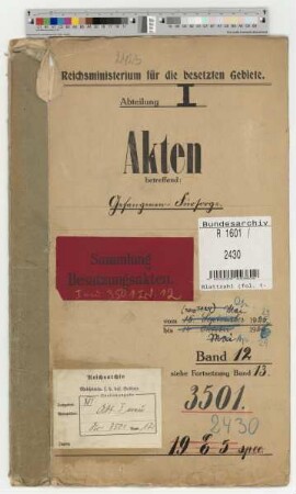 Gefangenenfürsorge. Nebenstück: Bd. 12