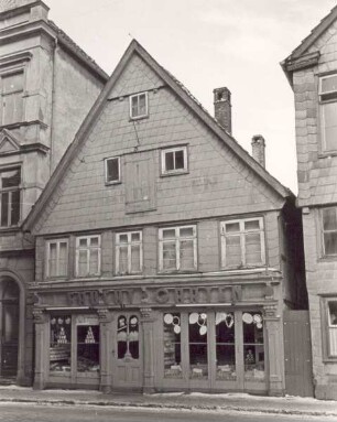 Weinbergstraße 1. Detmold, heute Paulinenstraße. das Gebäude wurde 1959 abgerissen