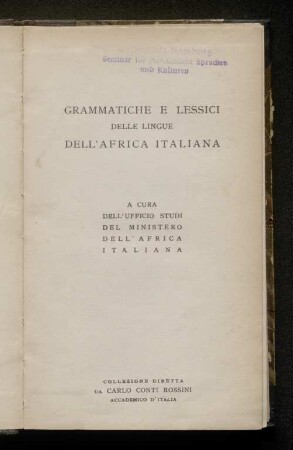 Elementi grammaticali ed esercizi