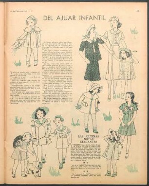 Del ajuar infantil [Dibujos]