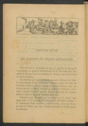 Capítulo XXVIII - Los bandidos se apoyan mutuamente