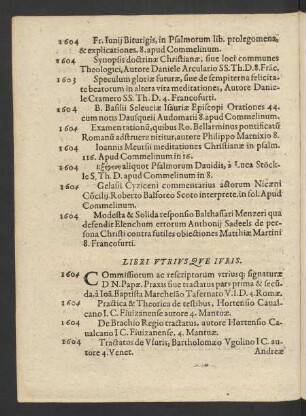 Libri Utriusque Iuris.