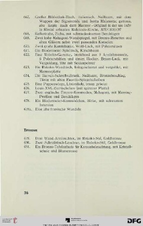 Bronzen (Nr. 679-681)