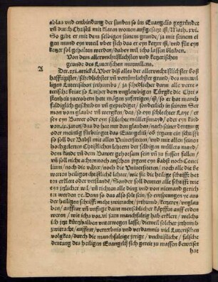 Von dem allerunchristlichsten und ketzerischen grunde des Luterischen mutwillens.