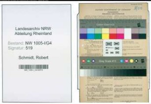 Entnazifizierung Robert Schmidt , geb. 02.12.1913 (Polizeibeamter)