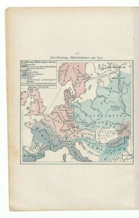 Bevölkerung Mitteleuropas um 895