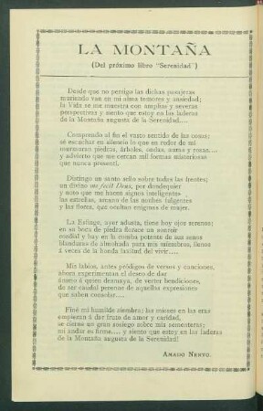 La Montaña