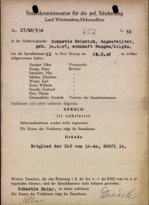 Schneble, Heinrich