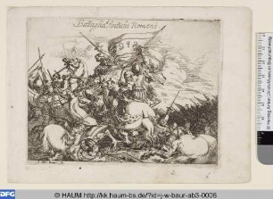 Battaglia d. Antichi Romani