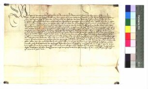 1510 Mai 16, Simmern Pfalzgraf Johann bei Rhein belehnt Caspar Lyrckel von Dyrmsteyn mit dem Erbburglehen auf dem Hause zu Bolanden, bestehend aus dem Zehnten zu Westhofen und dem Fuder Wein zu Albisheim (Almsheim). Sg.: A. or., Perg., Sieg. abg.