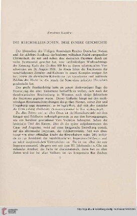 Zweites Kapitel. Die Reichskleinodien, ihre innere Geschichte