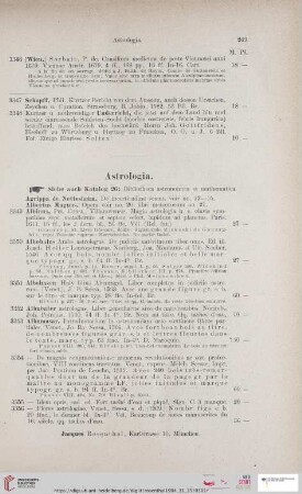 Astrologia (Nr. 3349 - 3542)