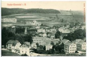 Niedereinsiedel. Blick auf Niedereinsiedel