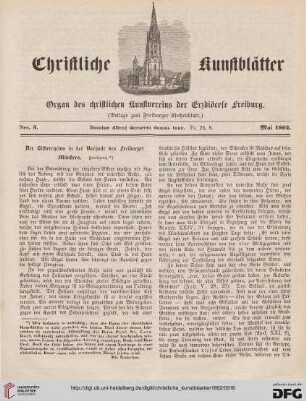 Nr. 5 (Mai 1862)