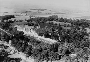 Schloss Beichlingen : Blickrichtung Nordwesten