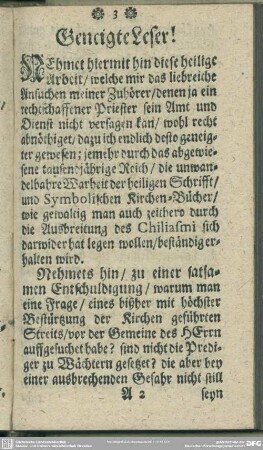 Geneigte Leser