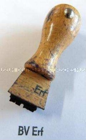 Stempel "BV Erfurt"