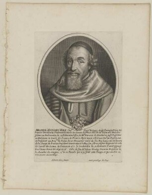 Bildnis des Mathiev Molé