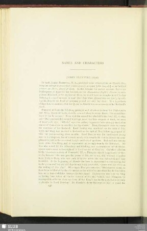 Names And Characters