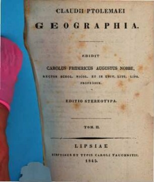 Claudii Ptolemaei Geographia, 2