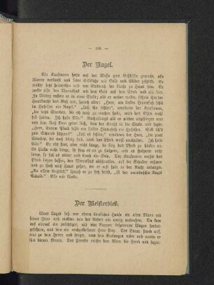 Der Meisterdieb.