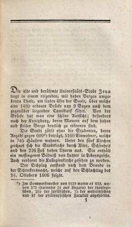 Der Thüringer Wald mit seinen nächsten Umgebungen nach seinem gegenwärtigen gesammten Verhältnissen geschildert : Ein Handbuch für Einheimische und Fremde ; Mit 14 Kupfern