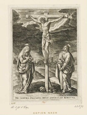 Christus am Kreuz, aus: "Passion Christi"
