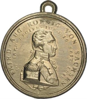 König Friedrich August I. - 50-jähriges Regierungsjubiläum