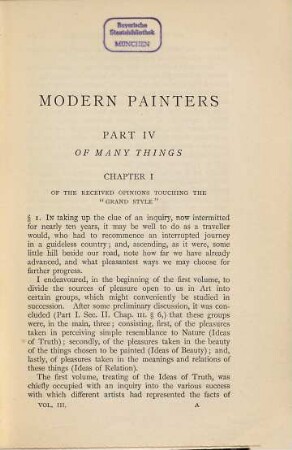 Modern painters, 3