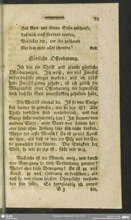 Göttliche Offenbarung
