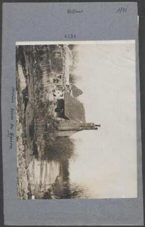 Zerstörte Häuser von Ypern