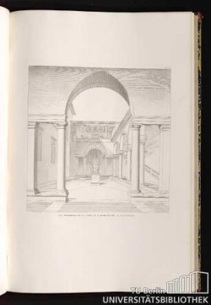 Pl. 25. Vue Intérieure De La Cour De L'Archevéché A Florence.