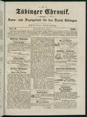 21-40, 9. Januar (Nr. 6) - 15. Januar (Nr. 10)