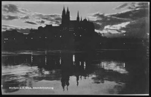 Meißen. Abendstimmung