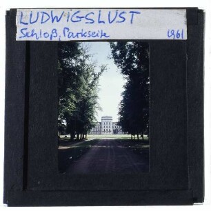 Ludwigslust, Schloss : Parkseite