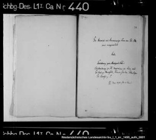 Eheschließung zwischen Gräfin Magdalena zu Sayn und Graf Carl zu Mansfeld