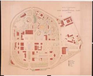 Planungsunterlage, Izmir: Erholungspark Lageplan 1:1000