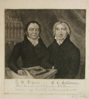 "A. D. Scheer - H. F. Hollmann" Doppelporträt