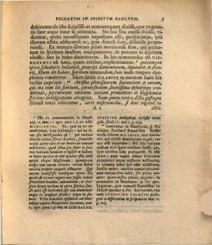 Peccatum in Spiritum Sanctum : Commentatio II.