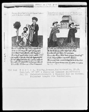 Speculum humanae salvationis — ---, Folio 25rectoBuchseite