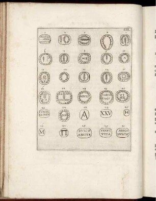 [Abbildung und Abbildungsbeschreibung] Tabula III. [-] Tabula IV.