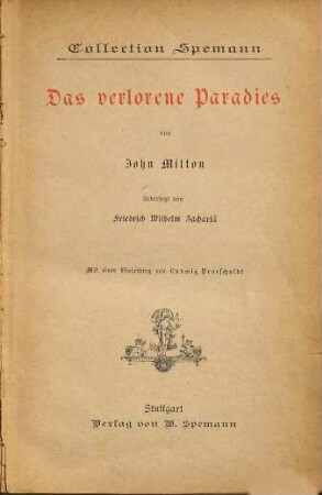 Das verlorene Paradies