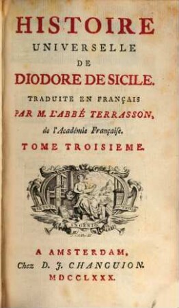 Histoire Universelle De Diodore De Sicile, 3