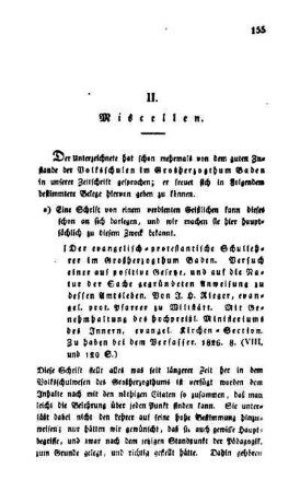 Die Volksschulen im Großherzogthum Baden