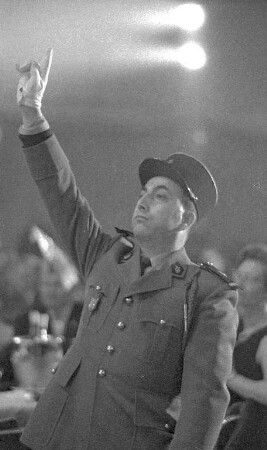 Nato-Prunksitzung des Festausschusses Karlsruher Fastnacht in der Schwarzwaldhalle.